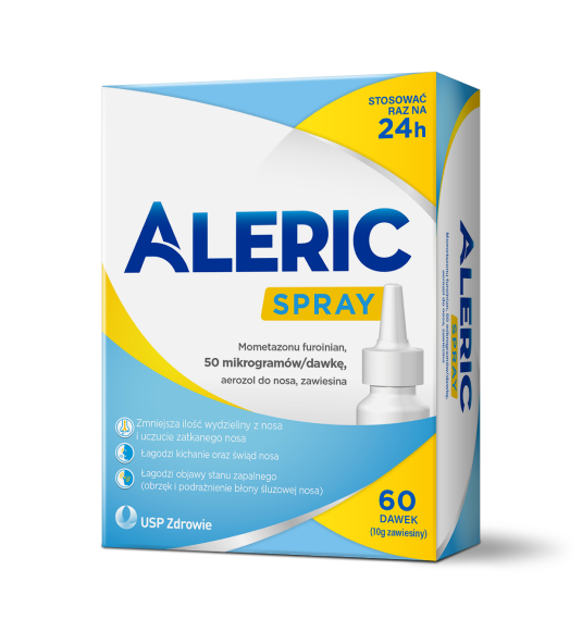 Aleric spray na alergię, lek przeciwalergiczny